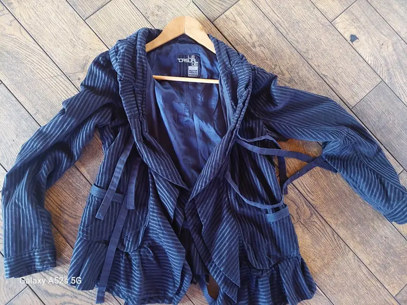 veste bleue
